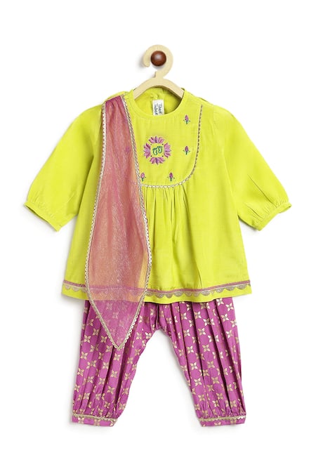 Tiber Taber Embroidered Kurta Salwar Set 