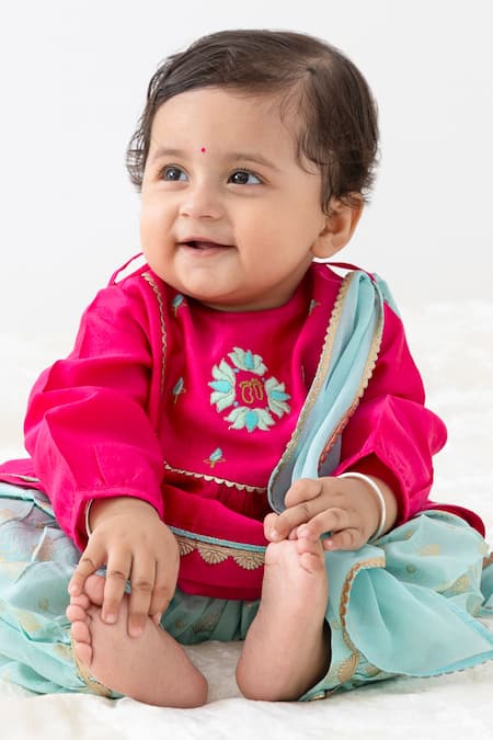 Tiber Taber Embroidered Kurta Salwar Set 