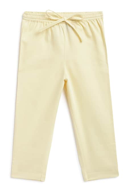 Buy_Tiber Taber_Green Viscose, Cotton Embroidery Kurta And Pyjama Set _Online_at_Aza_Fashions