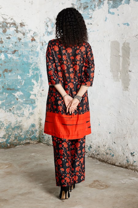 Saksham & Neharicka Incarnations Printed & Embroidered Kurta Set