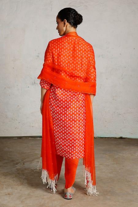 Saksham & Neharicka Shankha Printed & Embroidered Kurta Set