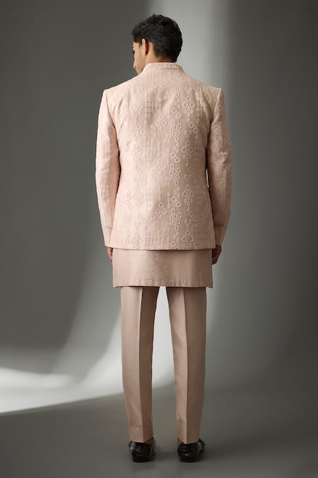 SALIL BHATIA Zari Mahal Embellished Jacket Kurta Set 