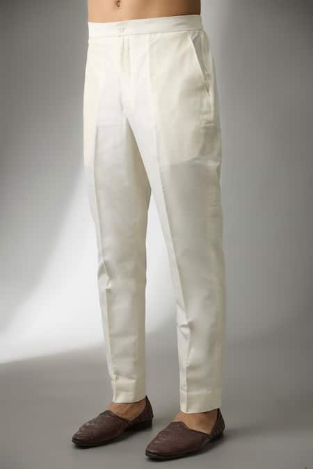 SALIL BHATIA_Yellow Silk, Chanderi Embroidery, Surat Mahal Ombre Embellished Bundi Kurta Set _Online_at_Aza_Fashions