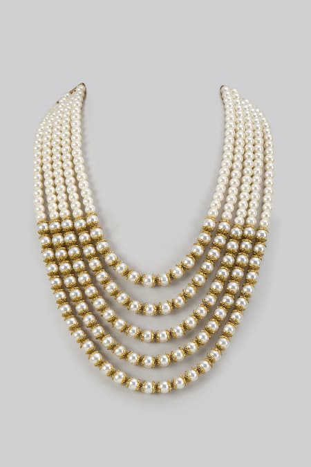 SALIL BHATIA Semi-Precious Stone Layered Mala 