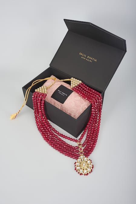 SALIL BHATIA Stone Handmade Layered Mala 