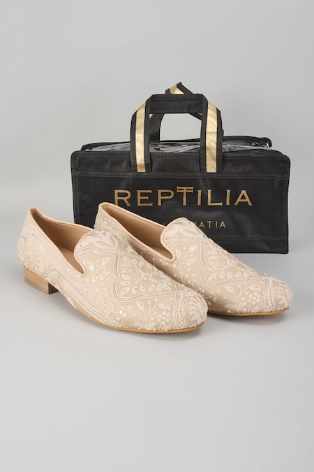 SALIL BHATIA Taj Mahal Sequin Embellished Loafers 