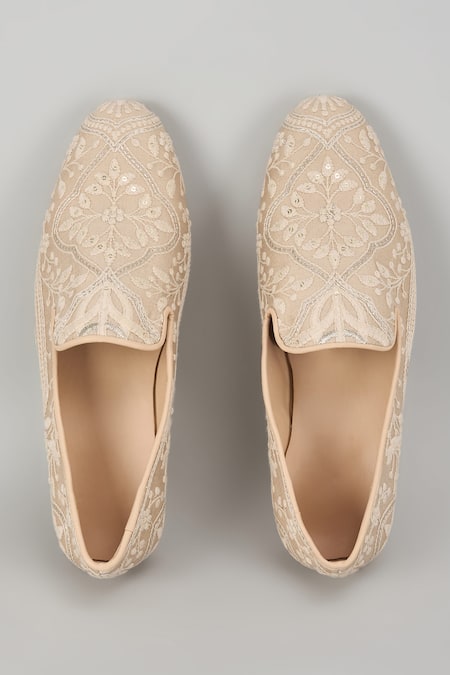 SALIL BHATIA Taj Mahal Sequin Embellished Loafers 