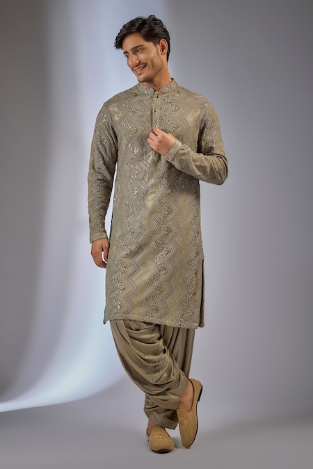 SALIL BHATIA Pracheen Mahal Embellished Kurta Set