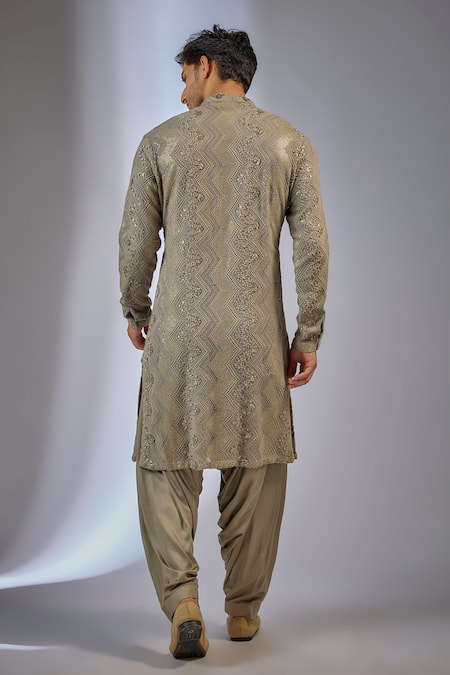 SALIL BHATIA Pracheen Mahal Embellished Kurta Set