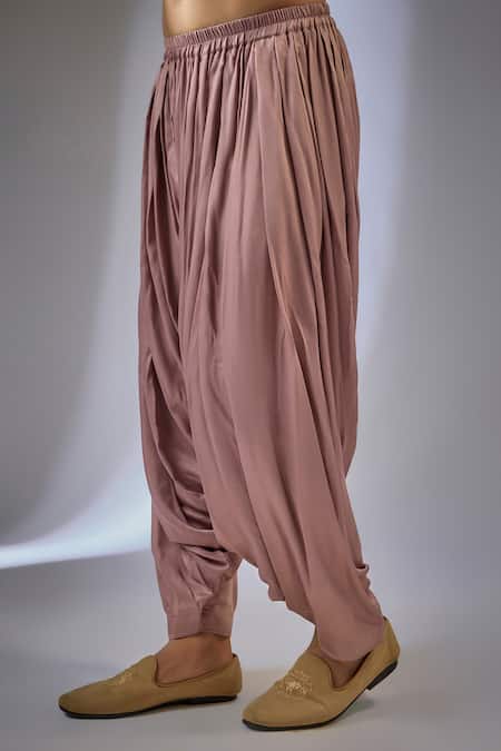 SALIL BHATIA Mauve Silk, Modal, Satin Sequins, Embroidery Barfi Boota Embellished Kurta Set Online at Aza Fashions SALIL BHATIA_Mauve Silk, Modal, Satin Sequins, Embroidery Barfi Boota Embellished Kurta Set _Online_at_Aza_Fashions