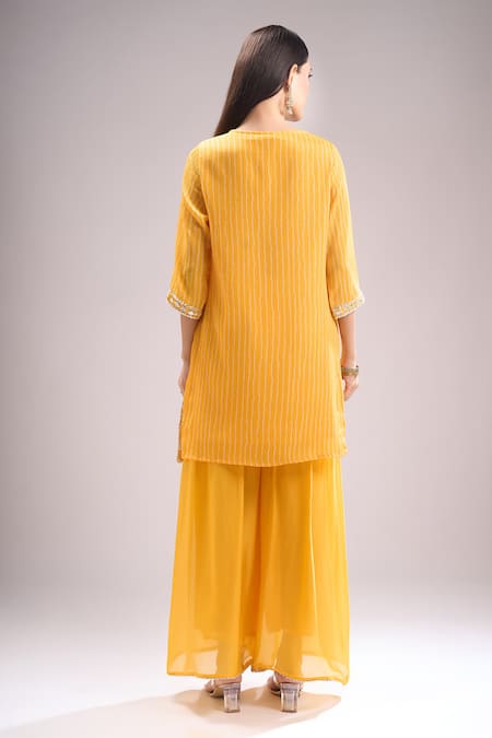 Samyukta Singhania Printed Kurta Sharara Set 