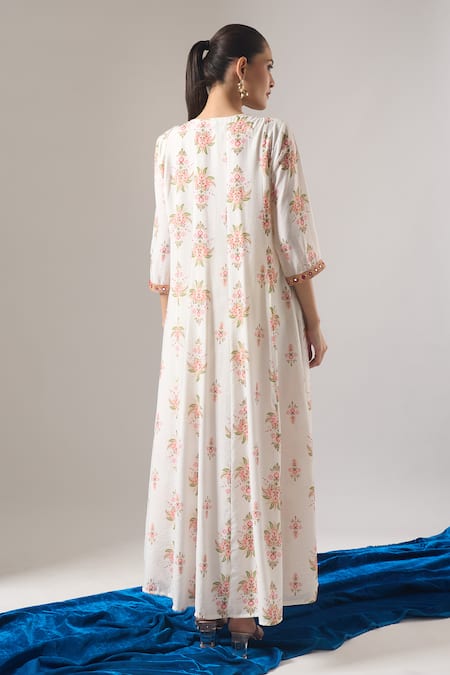 Samyukta Singhania Floral Print Kurta Set 