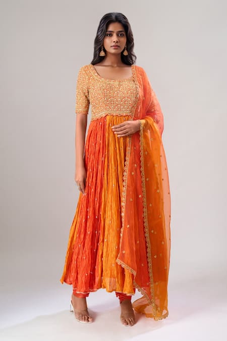 Surbhi Shah Embroidered Anarkali Set 