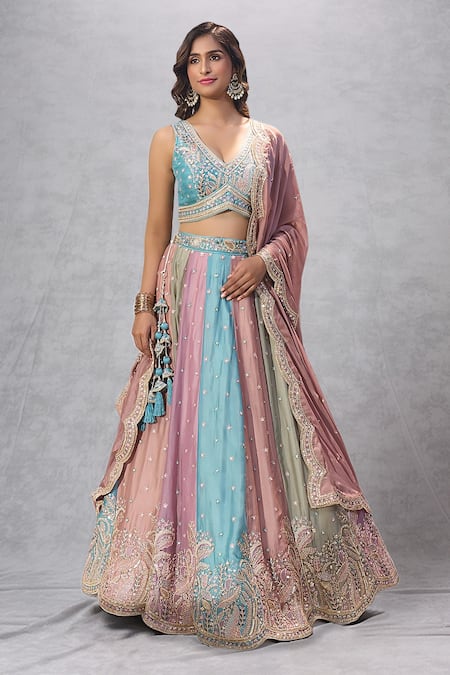 Samyukta Singhania Paneled Embroidered Lehenga Set 