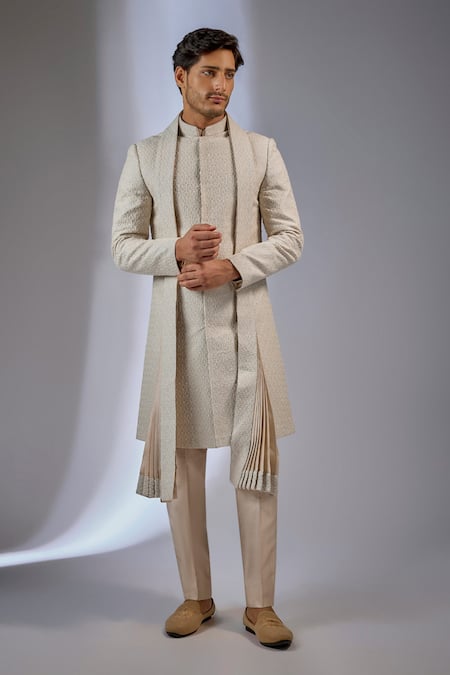 SALIL BHATIA Pushp Mahal Embellished Sherwani Set 
