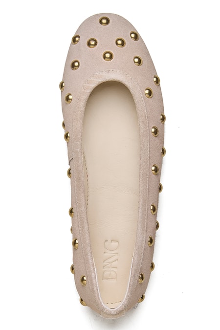 Dang Shoes Candy Stud Embellished Ballet Flats 