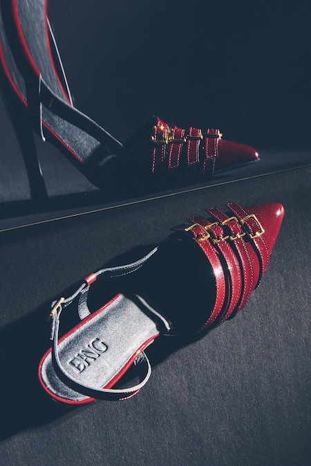 Dang Shoes Chica Slingback Pointed Toe Heels 