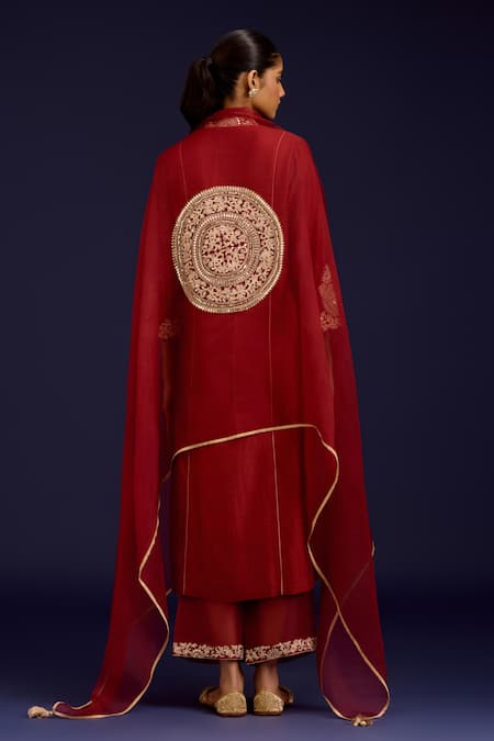 Devnaagri Mirror & Dori Work Kurta Set 