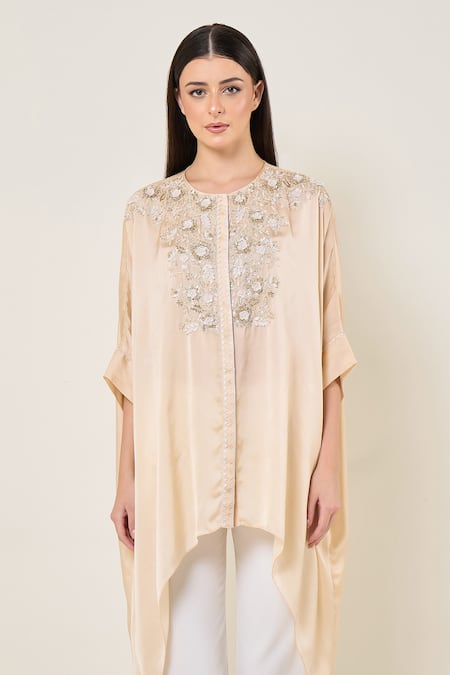 Namrata Joshipura Amara Front Open Handkerchief Tunic 