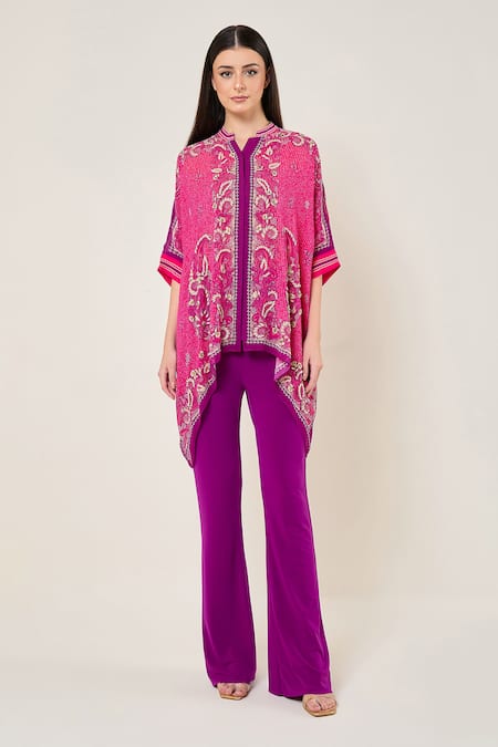 Namrata Joshipura Paisley Printed Asymetrric Tunic 