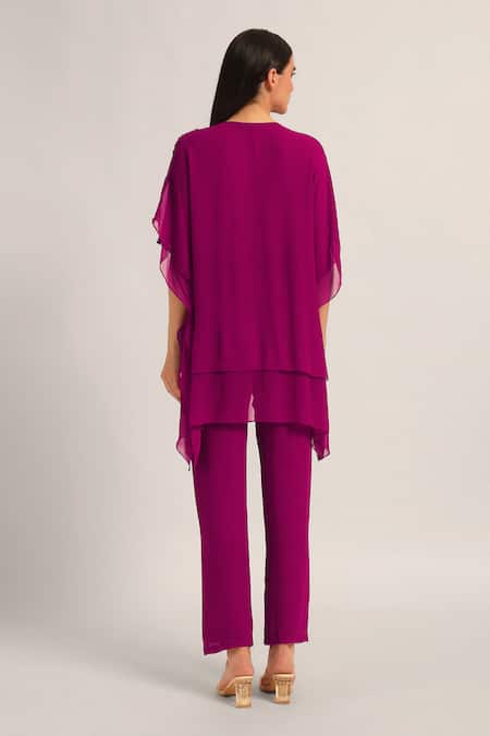 Namrata Joshipura Amara Double Layered Kurta & Pant Set 