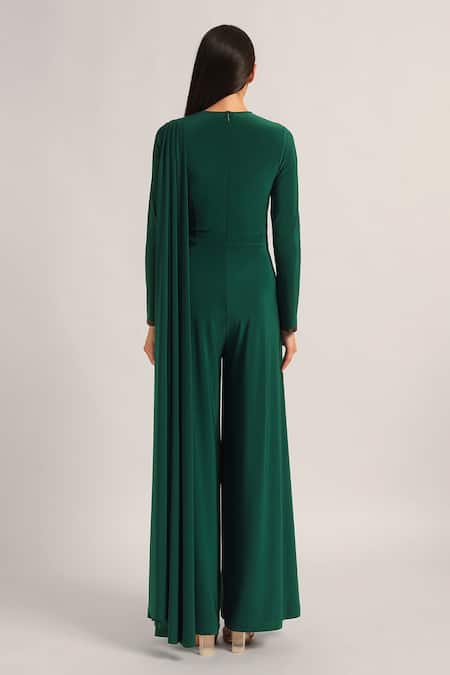 Namrata Joshipura Juliette Front Flap Draped Jumpsuit 