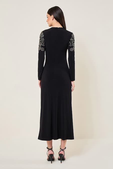 Namrata Joshipura Marielle Waist Tie Draped Dress 