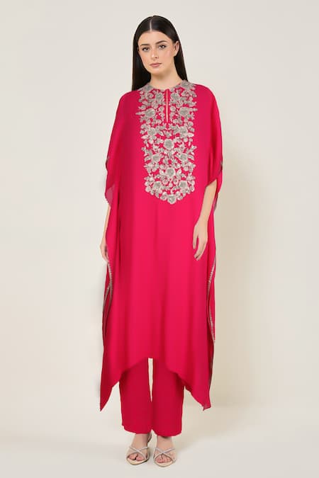 Namrata Joshipura Amara Intricate Yoke Kaftan With Pant 