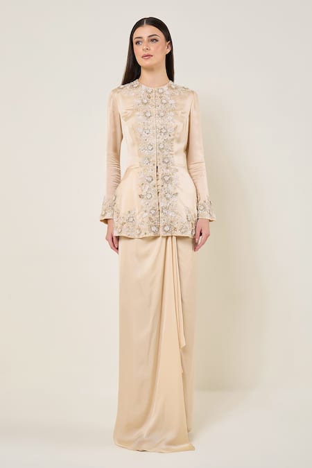 Namrata Joshipura Amara Peplum Top With Skirt 