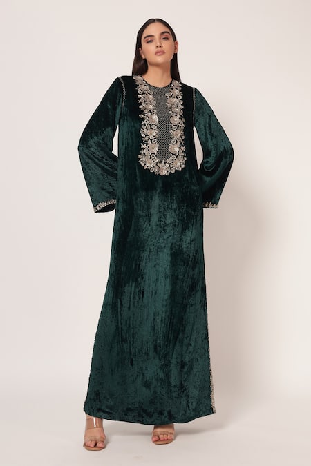 Namrata Joshipura Timeless Bloom Yoke Long Kaftan 