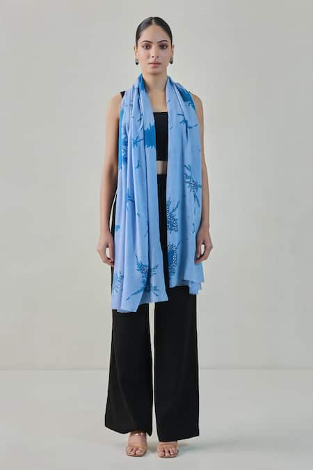 SHAZA Fiona Supernova Print Woolen Stole 