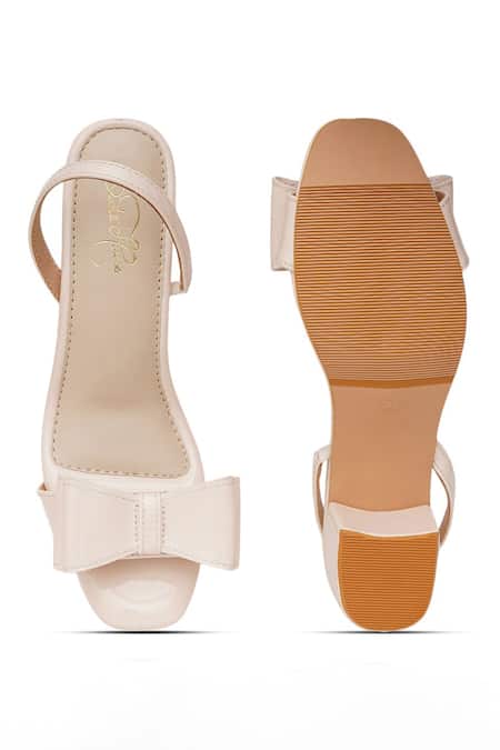 Sole House Creme Bow Heels 