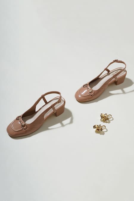 Sole House Viven Leather Block Heels 