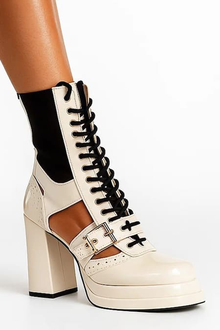 Sole House Ivory Grace Boots 