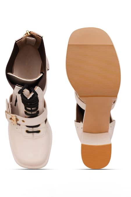 Sole House_Ivory Grace Boots _Online_at_Aza_Fashions