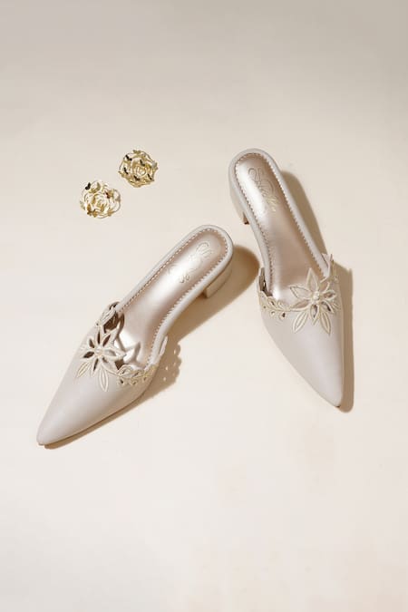 Sole House Laura Leather Block Heels 