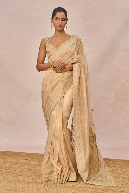 Masaba Pehli Kiran Embroidered Saree With Blouse 