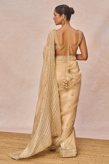 Masaba Pehli Kiran Embroidered Saree With Blouse 