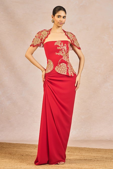 Masaba Dil Ke Pass Embroidered Shrug Skirt Set 