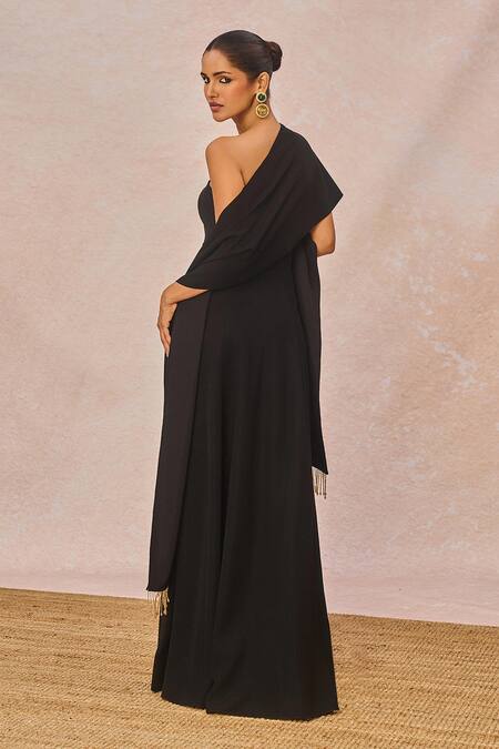 Masaba Pyaar Ke Charche Gown With Embroidered Stole 