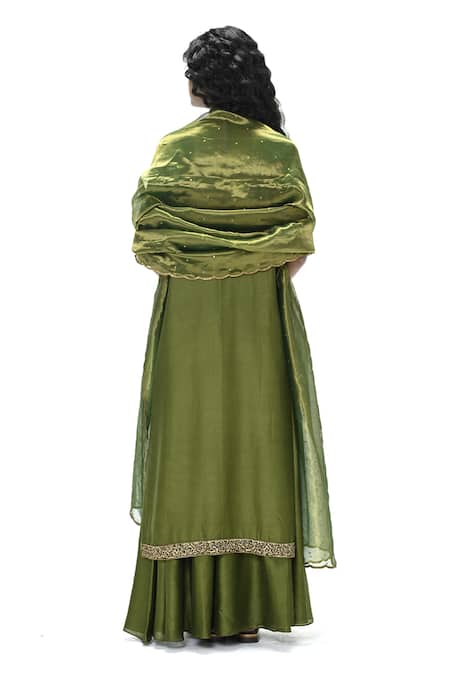 Mimamsaa Tania Handwoven & Embroidered Kurta Set 