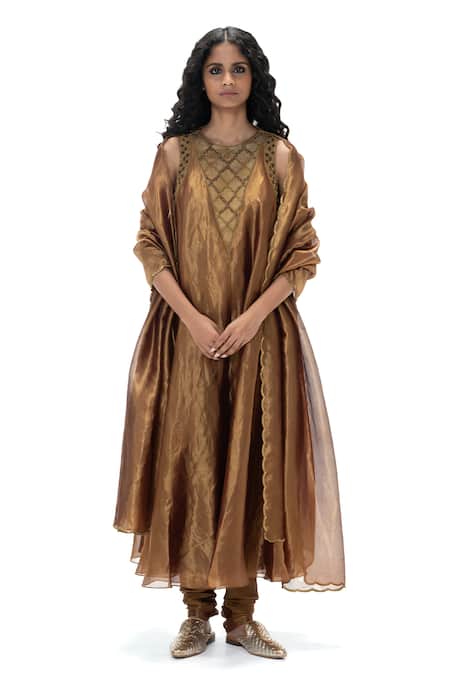 Mimamsaa Nita Handwoven & Embroidered Kurta Set  