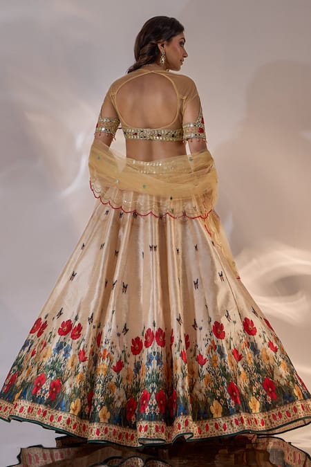 Rashika Sharma Sona Floral Print Lehenga Set 