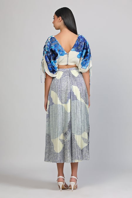 Zosia Marea Pleated Top With Skirt 