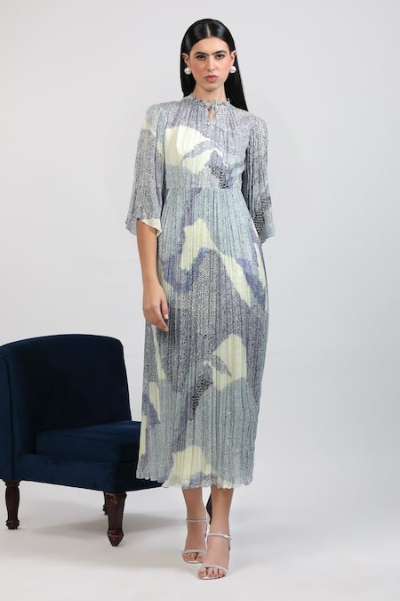 Zosia Lune Pleated Dress 