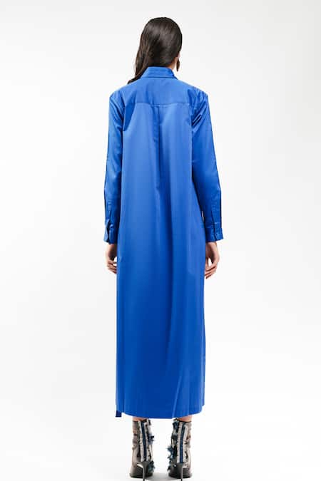 AK-OK Cotton Shirt Dress