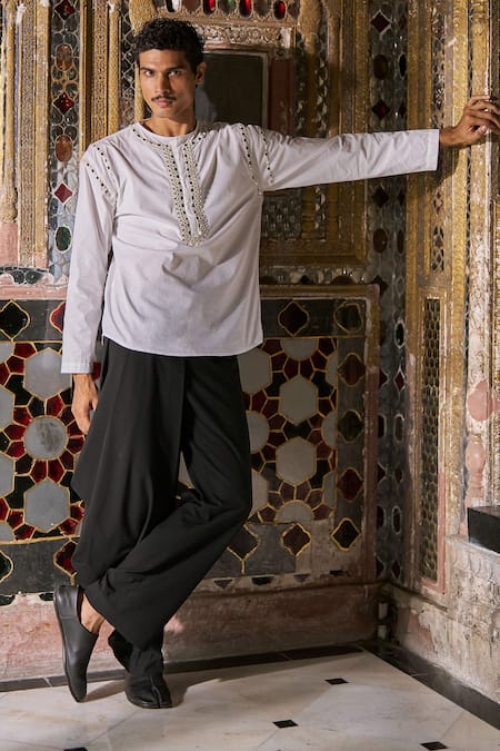 Dash And Dot Draped Pleated Pant 