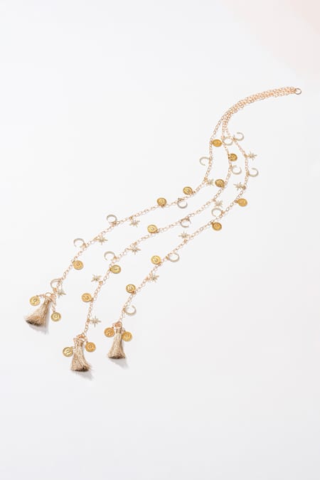 Hair Drama CO Sitara Crystal Tassels Parandi 