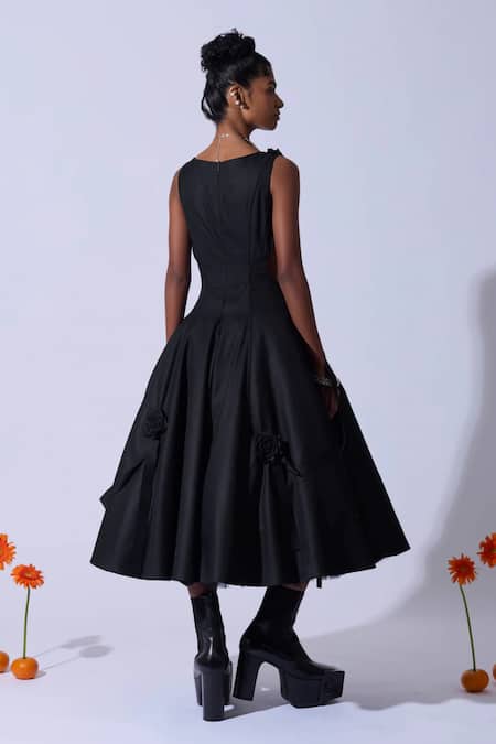 Quod Garden Applique Dress 