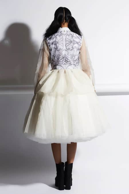 Quod Organza Valley Skirt 